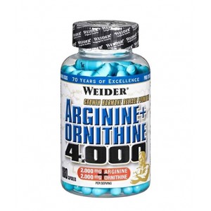 Arginine+Ornithine 4.000 180 caps